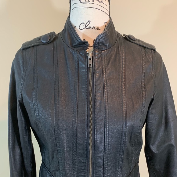 New Look Jackets & Blazers - Genuine Leather Biker/ Bomber Jacket from England